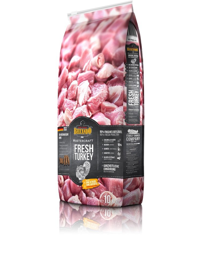 BELCANDO Mastercraft Fresh turkey Hrana uscata pentru caini adulti activi, cu curcan 10 kg BELCANDO Mastercraft Fresh turkey Hrana uscata pentru caini adulti activi, cu curcan 10 kg