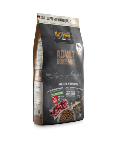 BELCANDO Adult Iberico & Orez hrana uscata pentru caini, talie M-XL, 1 kg BELCANDO Adult Iberico & Orez hrana uscata pentru caini, talie M-XL, 1 kg