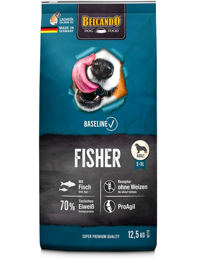 BELCANDO Baseline Fisher 2 x 12,5 kg hrana caine adult cu activitate normala BELCANDO Baseline Fisher 2 x 12,5 kg hrana caine adult cu activitate normala