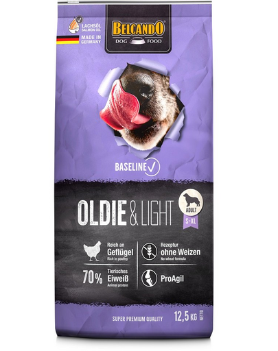 BELCANDO Baseline Oldie & Light Sac Hrana uscata pentru caini in varsta 12,5 kg BELCANDO Baseline Oldie & Light Sac Hrana uscata pentru caini in varsta 12,5 kg