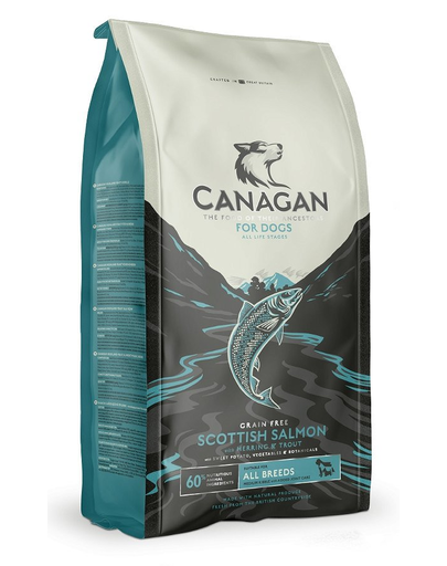 CANAGAN Dog Scottish Salmon 6 kg hrana pentru caini, somon scotian CANAGAN Dog Scottish Salmon 6 kg hrana pentru caini, somon scotian