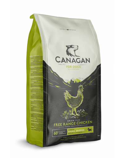 CANAGAN Dog Small Breed Free-Range Chicken 6 kg hrana uscata pentru caini de rase mici, cu pui CANAGAN Dog Small Breed Free-Range Chicken 6 kg hrana uscata pentru caini de rase mici, cu pui