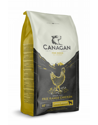 CANAGAN Dog Large Breed Free-Range Chicken 12 kg hrana caini de rasa mare, cu pui CANAGAN Dog Large Breed Free-Range Chicken 12 kg hrana caini de rasa mare, cu pui