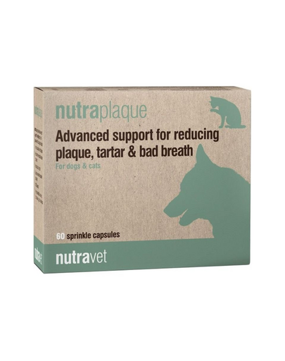 NUTRAVET Nutraplaque 120 capsule reducere placa bacteriena, tartru, respiratie urat mirositoare caini si pisici NUTRAVET Nutraplaque 120 capsule reducere placa bacteriena, tartru, respiratie urat mirositoare caini si pisici