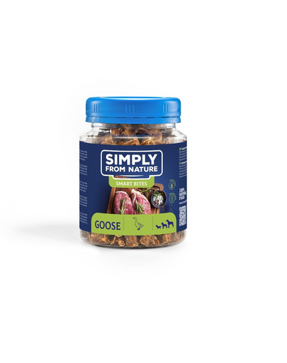 SIMPLY FROM NATURE Smart Bites pachet snack caini 4x130 g cu gasca SIMPLY FROM NATURE Smart Bites pachet snack caini 4x130 g cu gasca