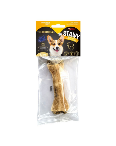 BIOFEED EUPHORIA Oase pentru caini, natural cu gheara diavolului pentru intarirea si protejarea articulatiilor 12cm BIOFEED EUPHORIA Oase pentru caini, natural cu gheara diavolului pentru intarirea si protejarea articulatiilor 12cm