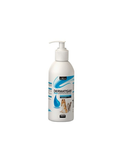 VET-AGRO Dermatisan Sampon anti-matreata pentru caini/pisici, cu enilconazol 250ml VET-AGRO Dermatisan Sampon anti-matreata pentru caini/pisici, cu enilconazol 250ml