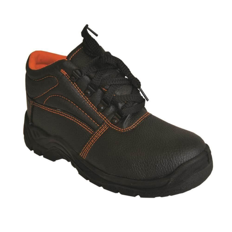 Bocanci de Protectie PROTEK Marimea 45, Bombeu Metalic, Piele Bovina Hidrofobizata, Negru si Portocaliu, S3-SRC Bocanci de Protectie PROTEK Marimea 45, Bombeu Metalic, Piele Bovina Hidrofobizata, Negru si Portocaliu, S3-SRC