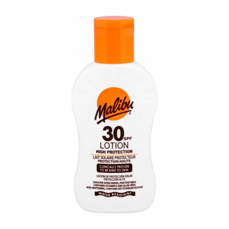 Lotiune Protectie Solara Malibu High Protection Waterproof, SPF 30 Lotiune Protectie Solara Malibu High Protection Waterproof, SPF 30