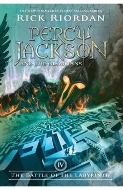 Percy Jackson and the Olympians, Book Four the Battle of the Labyrinth - Rick Riordan Percy Jackson and the Olympians, Book Four the Battle of the Labyrinth - Rick Riordan