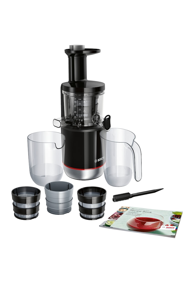 Storcator de fructe cu melc -150W - 55 RPM - 3 filtre - smoothies si sorbet - Melc din Tritan - Reverse - DripStop - Negru Storcator de fructe cu melc -150W - 55 RPM - 3 filtre - smoothies si sorbet - Melc din Tritan - Reverse - DripStop - Negru