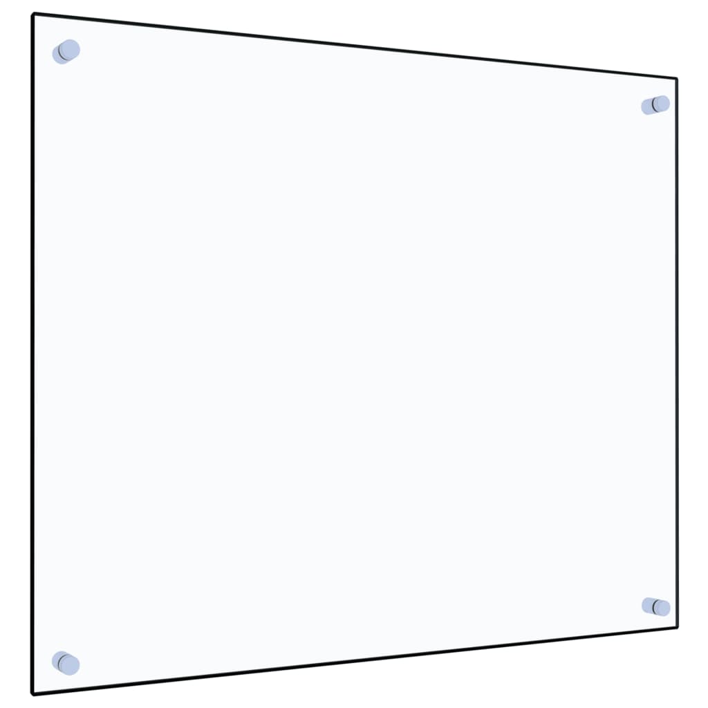 vidaXL Panou antistropi bucătărie transparent 70x60 cm sticlă securiz. vidaXL Panou antistropi bucătărie transparent 70x60 cm sticlă securiz.