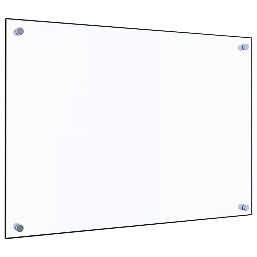 vidaXL Panou antistropi bucătărie transparent 70x50 cm sticlă securiz. vidaXL Panou antistropi bucătărie transparent 70x50 cm sticlă securiz.