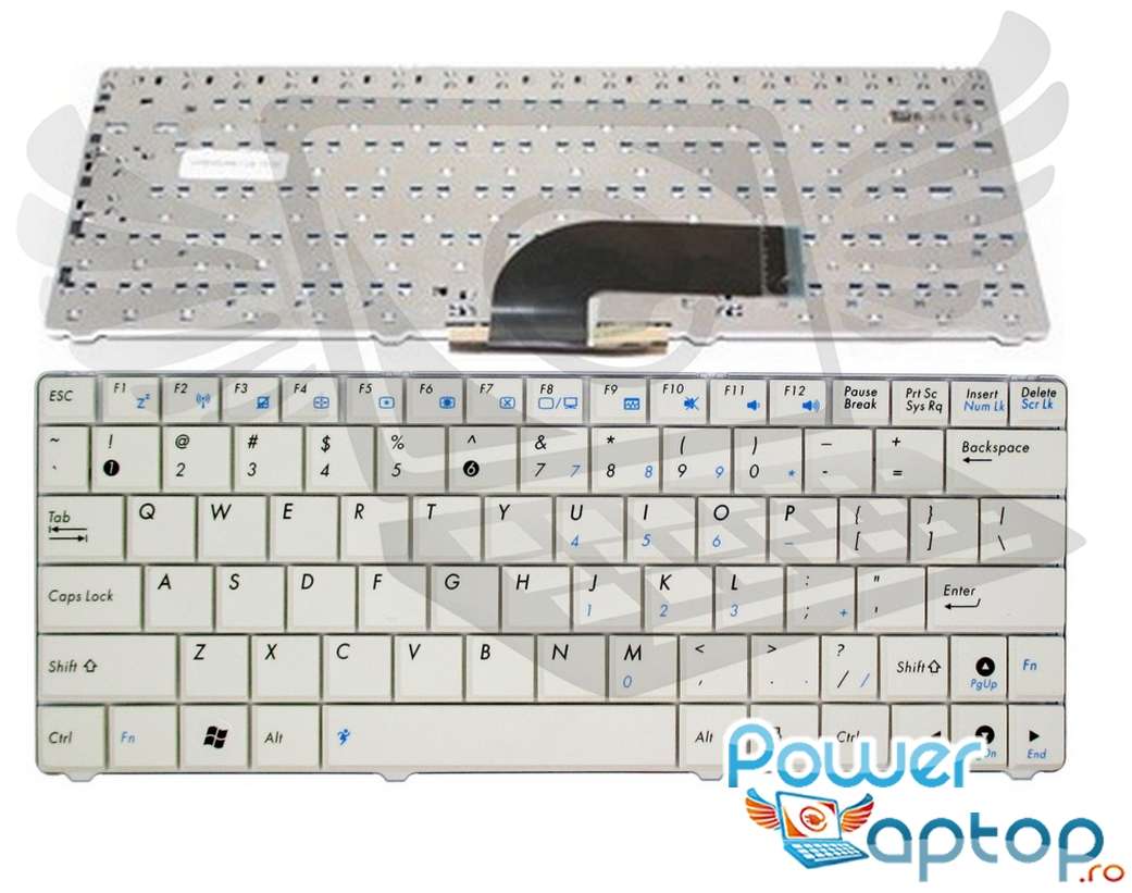 Tastatura Asus N10 alba