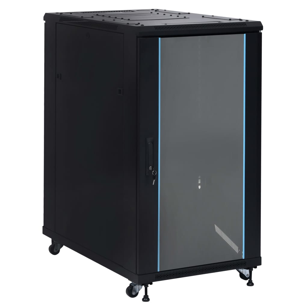vidaXL Dulap server, picioare pivotante, 22U 19" IP20 1050x600x1170 mm vidaXL Dulap server, picioare pivotante, 22U 19" IP20 1050x600x1170 mm