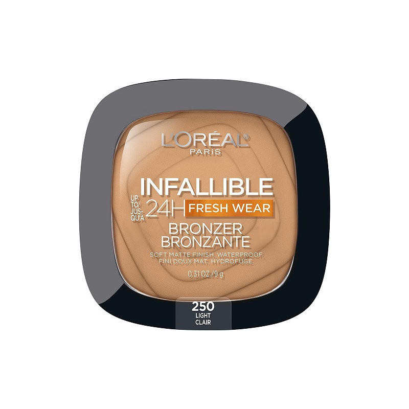 Pudra bronzanta, Loreal, Infaillible 24H Fresh Wear, Matte Bronzer, 250 Light Pudra bronzanta, Loreal, Infaillible 24H Fresh Wear, Matte Bronzer, 250 Light