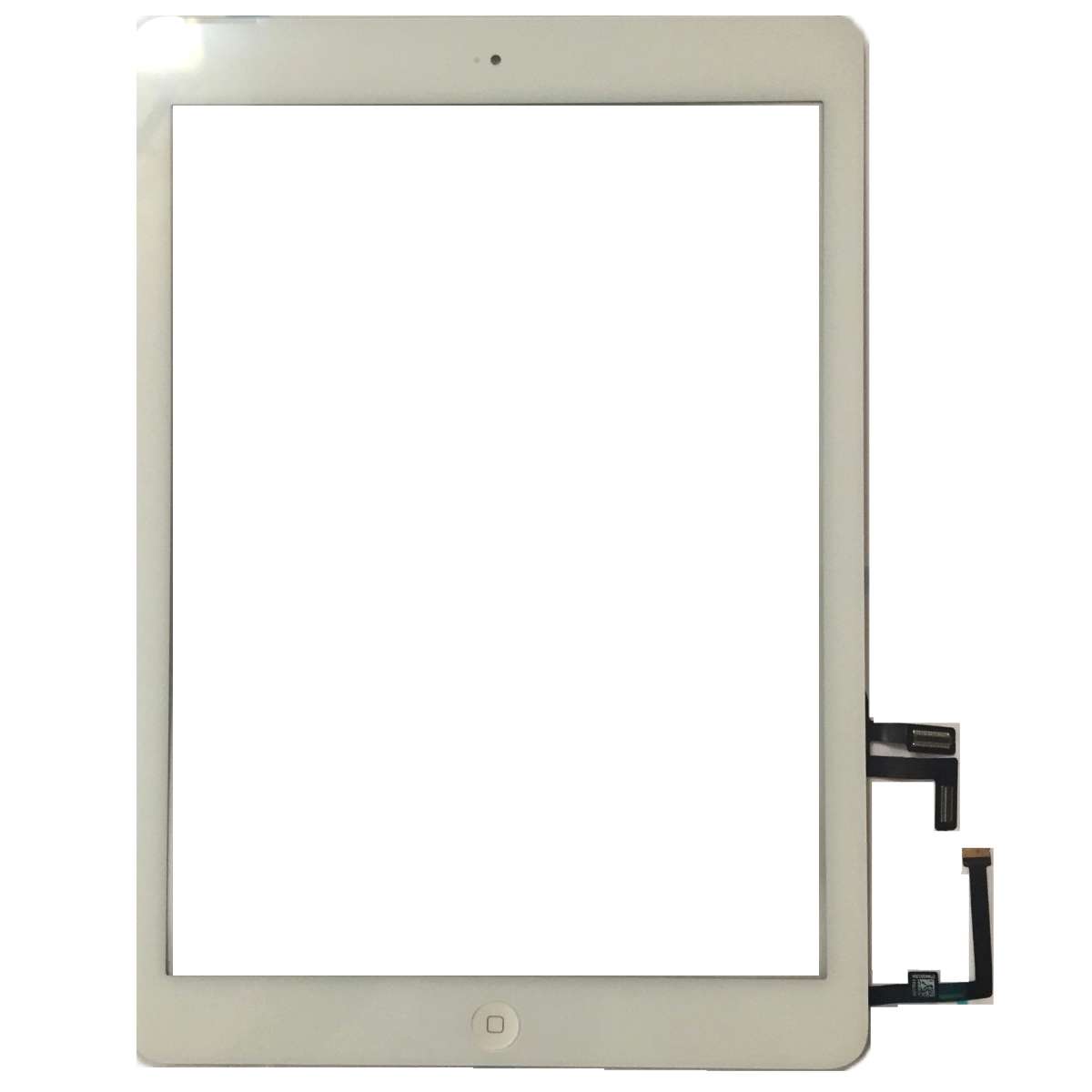Touchscreen Digitizer Apple iPad 5 A1823 cu buton home si adeziv Alb Geam Sticla Tableta Touchscreen Digitizer Apple iPad 5 A1823 cu buton home si adeziv Alb Geam Sticla Tableta
