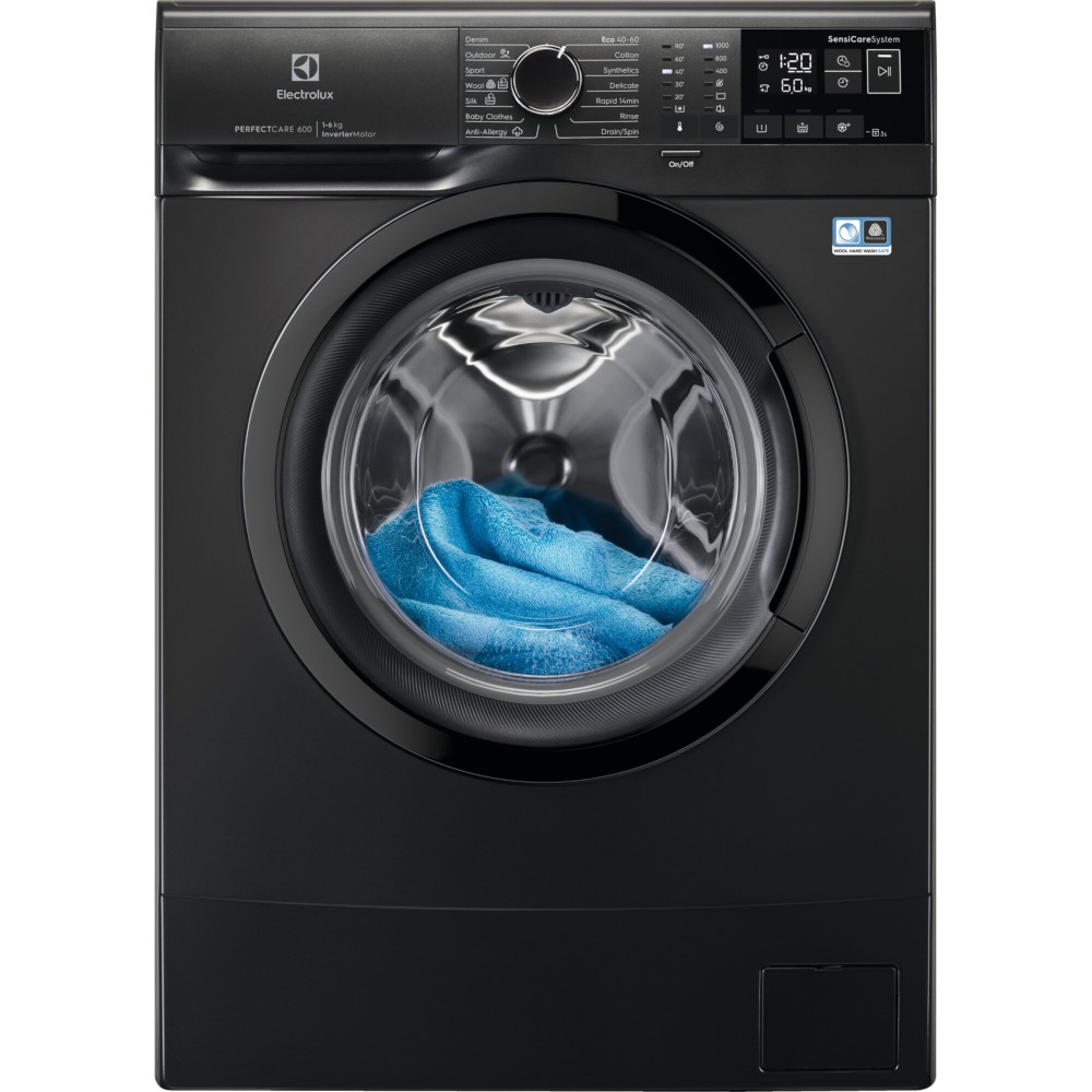 Masina de spalat Electrolux EW6SN406BXI, Slim, 6 kg, 950 RPM, Perfect Care, Anti-Allergy, Clasa C, Antracit Masina de spalat Electrolux EW6SN406BXI, Slim, 6 kg, 950 RPM, Perfect Care, Anti-Allergy, Clasa C, Antracit
