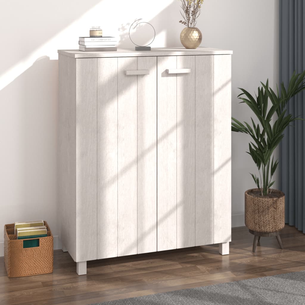 vidaXL Dulap CD-uri „HAMAR”, gri închis, 85x40x108 cm, lemn masiv pin vidaXL Dulap CD-uri „HAMAR”, gri închis, 85x40x108 cm, lemn masiv pin