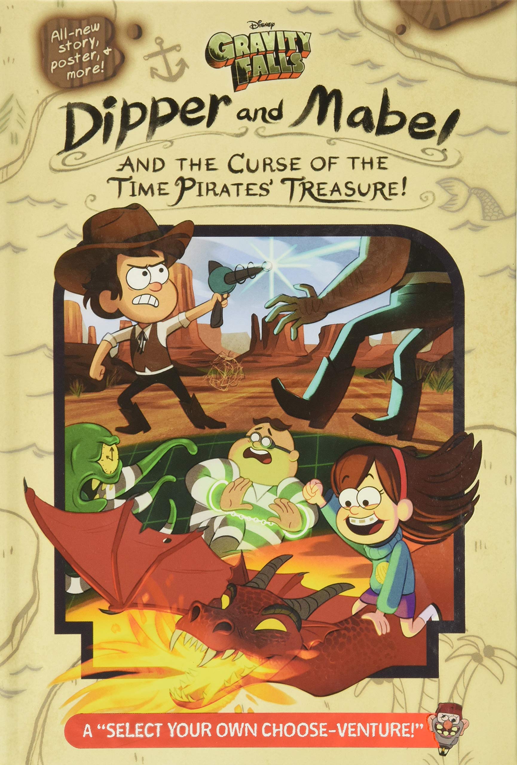 Dipper and Mabel and the Curse of the Time Pirates' Treasure! | Lissa Rovetch Dipper and Mabel and the Curse of the Time Pirates' Treasure! | Lissa Rovetch