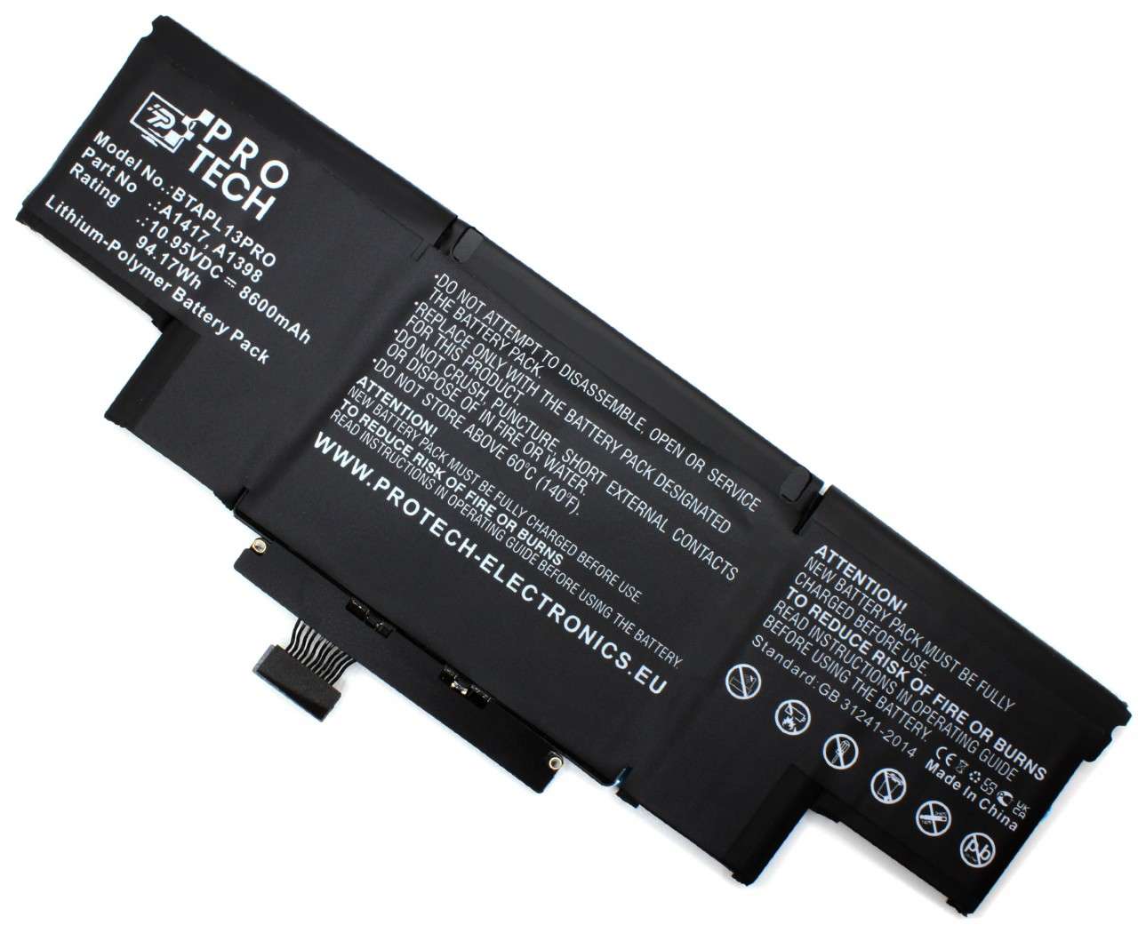 Baterie Apple MacBook Pro Retina 15 A1398 Early 2013 Protech High Quality Replacement Baterie Apple MacBook Pro Retina 15 A1398 Early 2013 Protech High Quality Replacement
