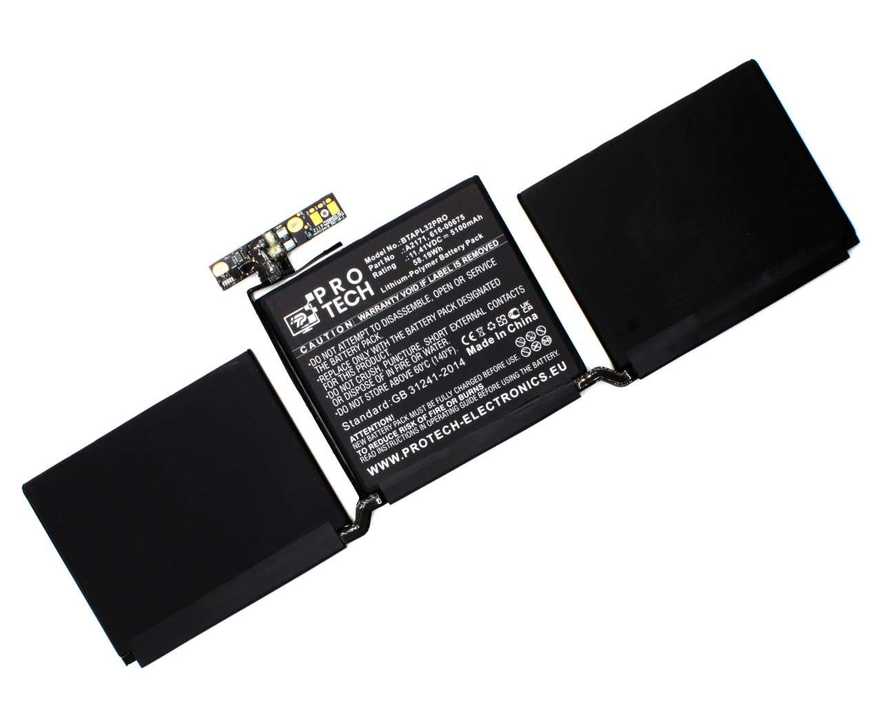 Baterie Apple Macbook Pro 13 Touch Bar A2159 2019 Protech High Quality Replacement Baterie Apple Macbook Pro 13 Touch Bar A2159 2019 Protech High Quality Replacement