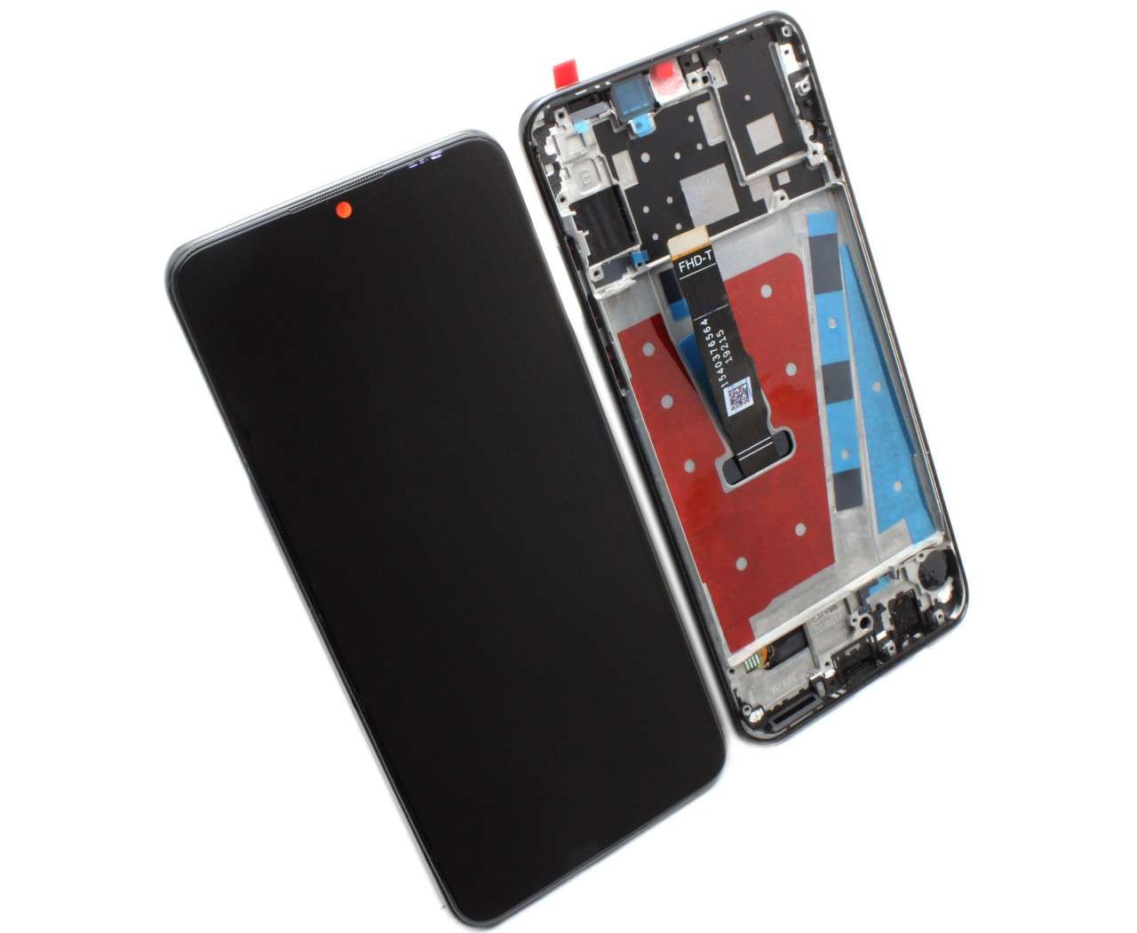 Display Huawei P30 Lite MAR-LX1A CU CAMERA 48MP cu Rama Black Negru Display Huawei P30 Lite MAR-LX1A CU CAMERA 48MP cu Rama Black Negru