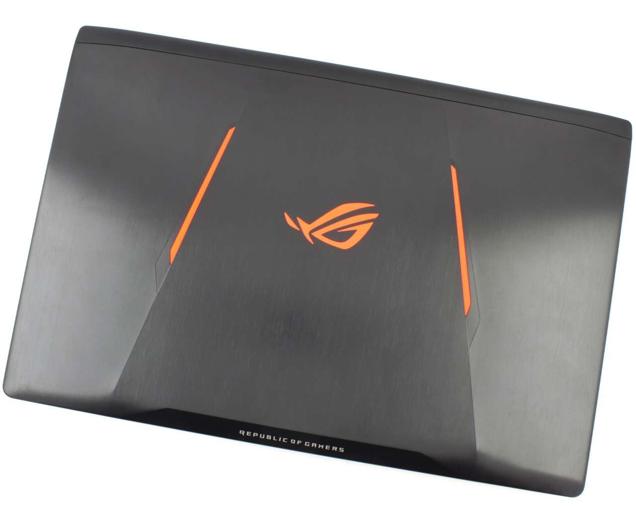 Capac Display BackCover Asus ROG GL553VE Carcasa Display Neagra cu Balamale Capac Display BackCover Asus ROG GL553VE Carcasa Display Neagra cu Balamale