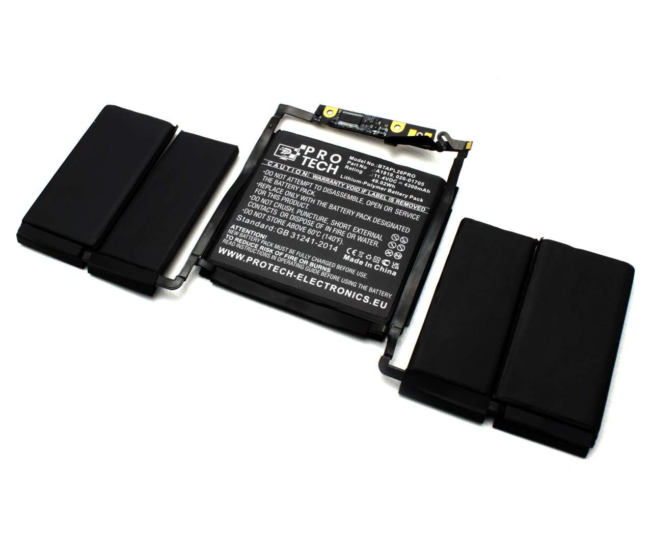 Baterie Apple MacBook Pro 13 Touch Bar A1706 Late 2016 Protech High Quality Replacement Baterie Apple MacBook Pro 13 Touch Bar A1706 Late 2016 Protech High Quality Replacement