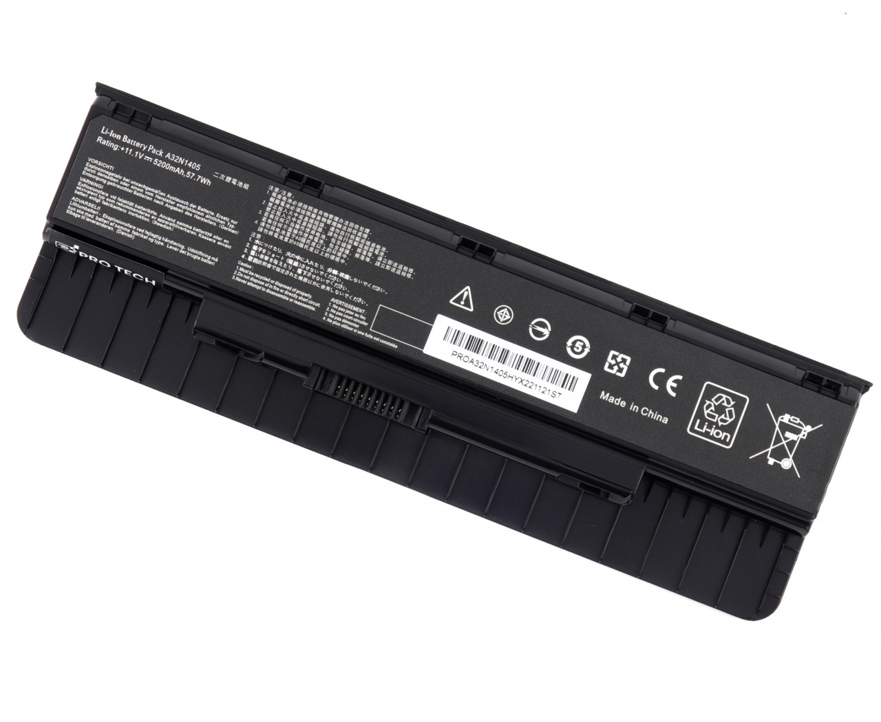 Baterie Asus A32N14O5 57.7Wh / 5200mAh Protech High Quality Replacement Baterie Asus A32N14O5 57.7Wh / 5200mAh Protech High Quality Replacement