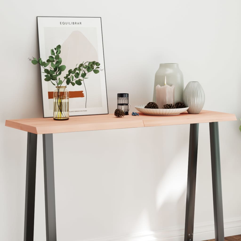 vidaXL Blat masă 120x40x(2-6) cm lemn stejar netratat contur organic vidaXL Blat masă 120x40x(2-6) cm lemn stejar netratat contur organic
