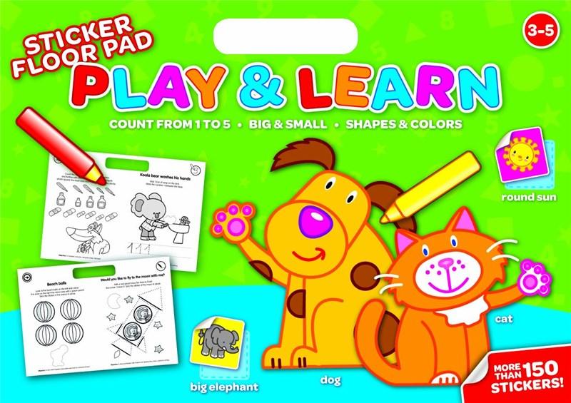 Sticker Floorpad Play & Learn 3 + Years |