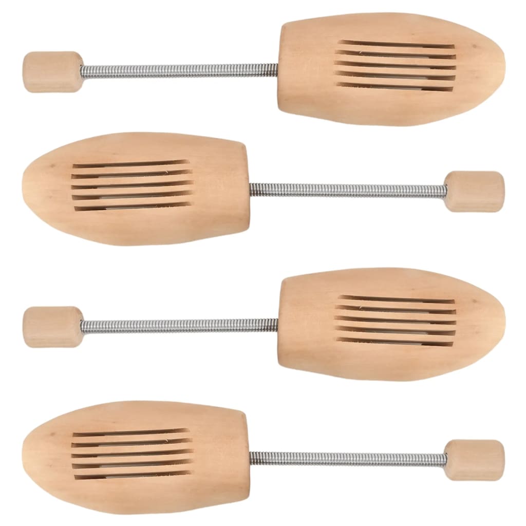 vidaXL Șanuri de pantofi, 2 perechi, EU 39-42, lemn masiv de lotus vidaXL Șanuri de pantofi, 2 perechi, EU 39-42, lemn masiv de lotus