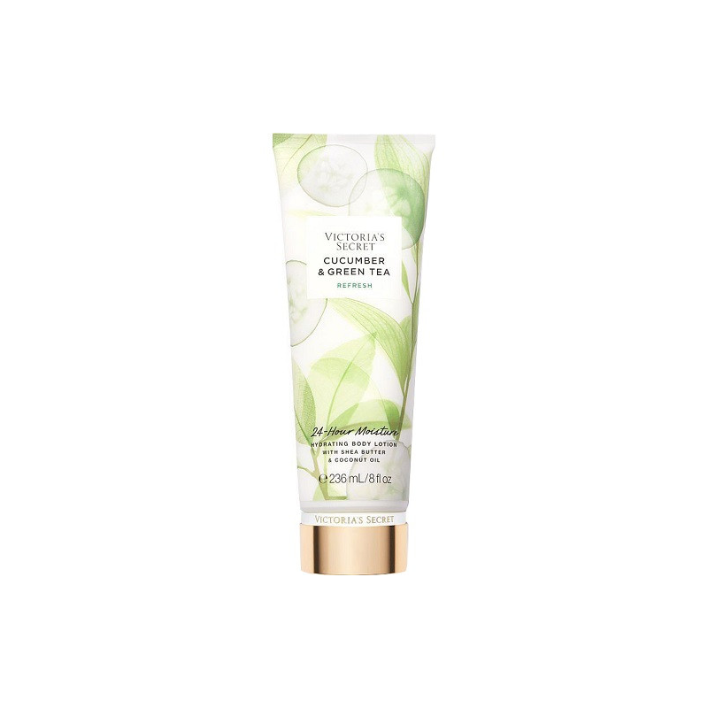 Crema de corp hidratanta, Victoria's Secret, Cucumber & Green Tea Refresh, Shea Butter & Coconut Oil, 236 ml Crema de corp hidratanta, Victoria's Secret, Cucumber & Green Tea Refresh, Shea Butter & Coconut Oil, 236 ml
