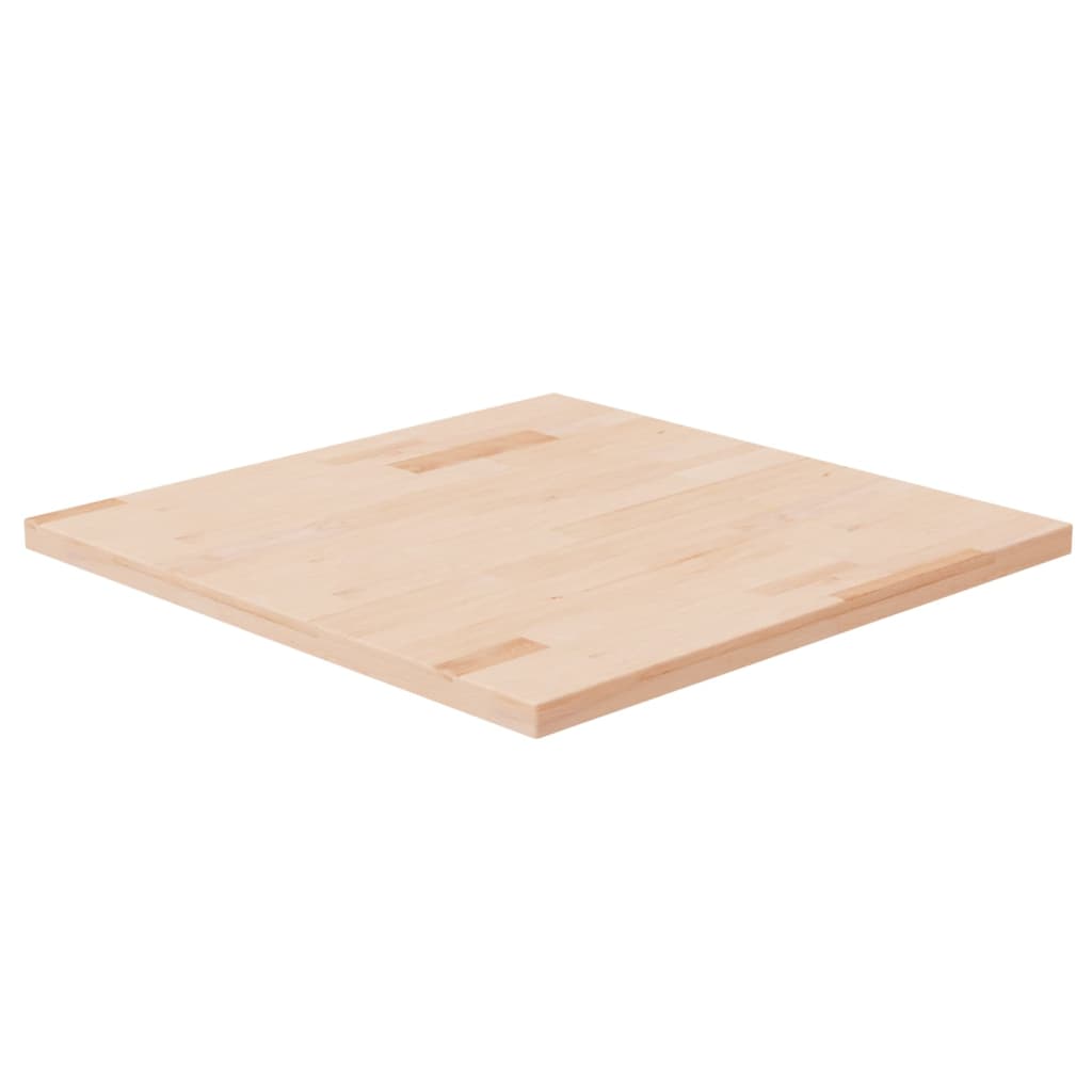 vidaXL Blat de masă pătrat, 60x60x2,5 cm, lemn masiv stejar netratat vidaXL Blat de masă pătrat, 60x60x2,5 cm, lemn masiv stejar netratat