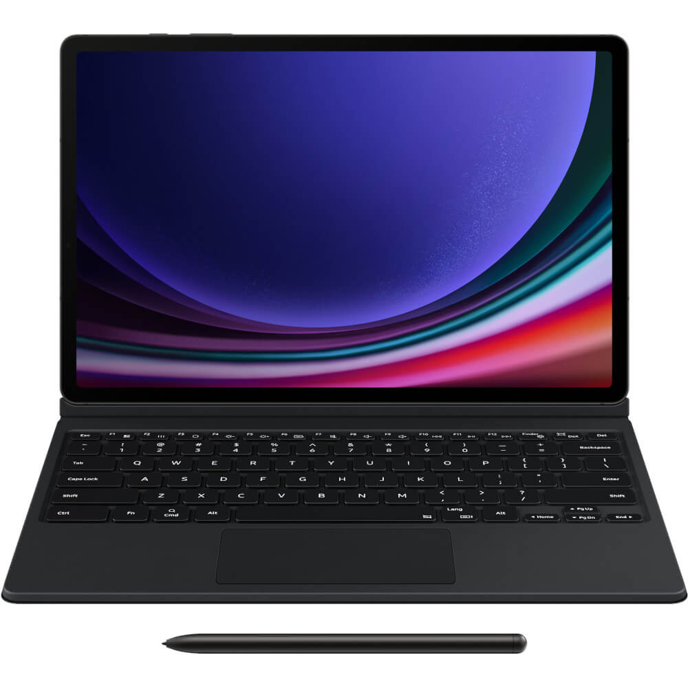 Husa cu tastatura Samsung EF-DX815UBEGWW pentru Galaxy Tab S9+, Negru Husa cu tastatura Samsung EF-DX815UBEGWW pentru Galaxy Tab S9+, Negru