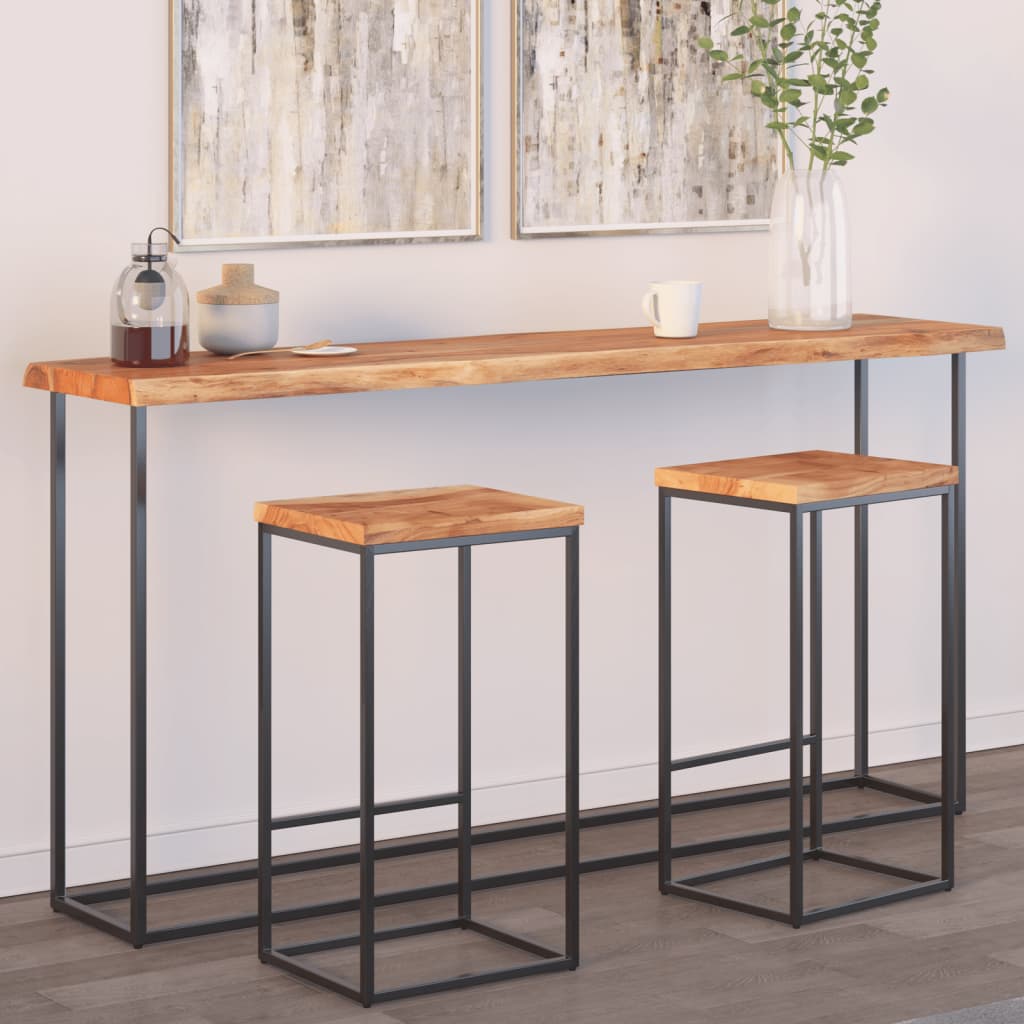 vidaXL Blat masă 180x40x2,5 cm dreptunghiular lemn acacia margine vie vidaXL Blat masă 180x40x2,5 cm dreptunghiular lemn acacia margine vie