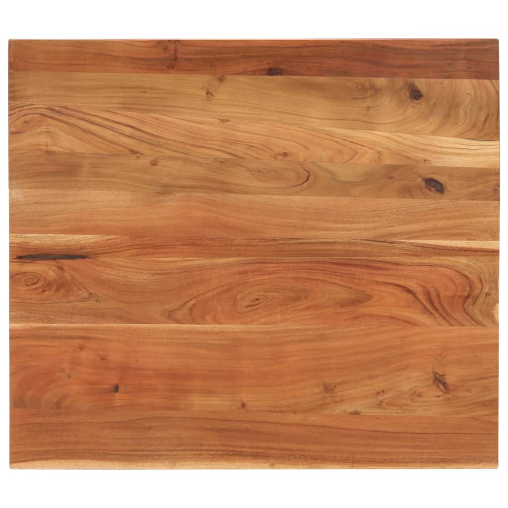 vidaXL Blat de masă, 100x80x2,5 cm, dreptunghiular, lemn masiv acacia vidaXL Blat de masă, 100x80x2,5 cm, dreptunghiular, lemn masiv acacia