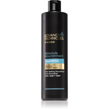 Avon Advance Techniques Absolute Nourishment Șampon nutritiv cu ulei de argan marocan pentru toate tipurile de păr Avon Advance Techniques Absolute Nourishment Șampon nutritiv cu ulei de argan marocan pentru toate tipurile de păr