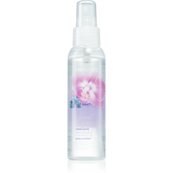 Avon Naturals Care Vibrant Orchid & Blueberry spray pentru corp cu orhidee si afine Avon Naturals Care Vibrant Orchid & Blueberry spray pentru corp cu orhidee si afine