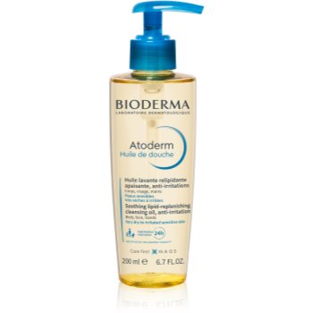 Bioderma Atoderm Shower Oil ulei de dus calmant si hranitor pentru ten uscat si iritat Bioderma Atoderm Shower Oil ulei de dus calmant si hranitor pentru ten uscat si iritat