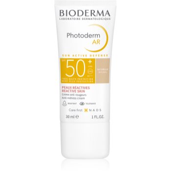 Bioderma Photoderm AR cremă tonifiantă protectoare pentru piele sensibilă cu tendințe de înroșire SPF 50+ Bioderma Photoderm AR cremă tonifiantă protectoare pentru piele sensibilă cu tendințe de înroșire SPF 50+