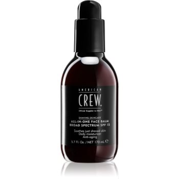 American Crew Shave & Beard ALL-IN-ONE Face Balm Broad Spectrum SPF 15 balsam după bărbierit SPF 15 American Crew Shave & Beard ALL-IN-ONE Face Balm Broad Spectrum SPF 15 balsam după bărbierit SPF 15