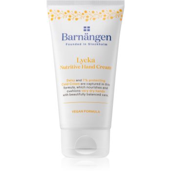 Barnängen Lycka cremă hrănitoare pentru mâini contine emulsie Cold cream Barnängen Lycka cremă hrănitoare pentru mâini contine emulsie Cold cream