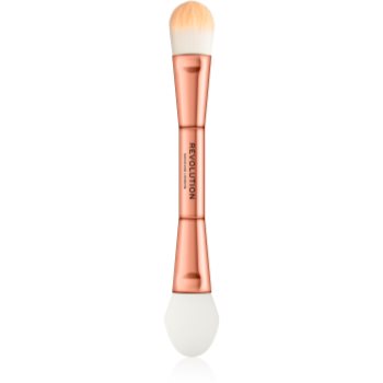 Revolution Skincare Brush pensula pentru masca de fata fata-verso Revolution Skincare Brush pensula pentru masca de fata fata-verso