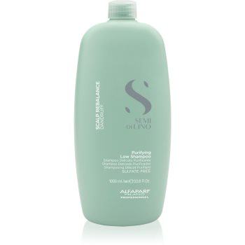 Alfaparf Milano Semi Di Lino Scalp Rebalance sampon de curatare delicat anti matreata Alfaparf Milano Semi Di Lino Scalp Rebalance sampon de curatare delicat anti matreata