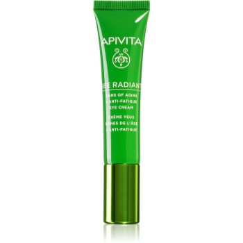 Apivita Bee Radiant cremă de ochi corectoare pentru cearcăne și riduri Apivita Bee Radiant cremă de ochi corectoare pentru cearcăne și riduri