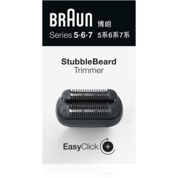 Braun Beard Trimmer Stubble aparat de tuns barba atașament de rezervă Braun Beard Trimmer Stubble aparat de tuns barba atașament de rezervă
