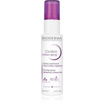 Bioderma Cicabio Lotion Spray Spray de uscare și calmare pentru piele iritata Bioderma Cicabio Lotion Spray Spray de uscare și calmare pentru piele iritata