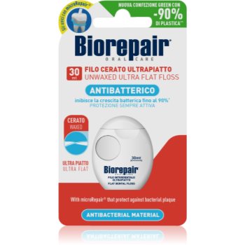 Biorepair Dental Floss Non-Waxed Ultra-Flat ata dentara neceruita pentru dinti sensibili Biorepair Dental Floss Non-Waxed Ultra-Flat ata dentara neceruita pentru dinti sensibili